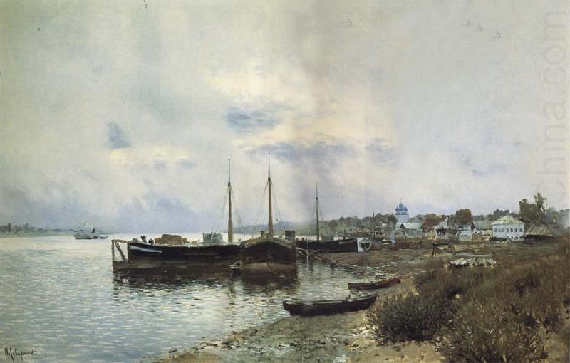 After the rain. Pljos, Levitan, Isaak